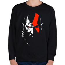 PRINTFASHION Kratos  - Gyerek pulóver - Fekete gyerek pulóver, kardigán