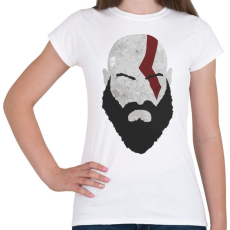 PRINTFASHION Kratos - Női póló - Fehér