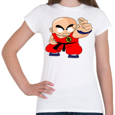 PRINTFASHION Krilin - Női póló - Fehér