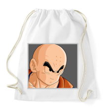 PRINTFASHION Krilin - Sportzsák, Tornazsák - Fehér tornazsák