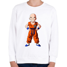 PRINTFASHION Krillin - Gyerek pulóver - Fehér