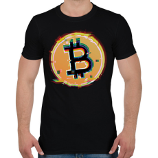 PRINTFASHION Kriptovaluta - Férfi póló - Fekete