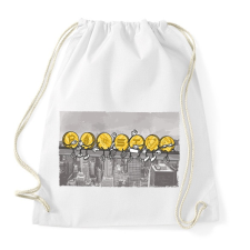 PRINTFASHION Kriptovaluták - Sportzsák, Tornazsák - Fehér tornazsák