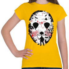 PRINTFASHION Kristálytó  - Női póló - Sárga női póló