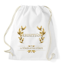 PRINTFASHION Krisztián - Sportzsák, Tornazsák - Fehér tornazsák