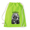 PRINTFASHION Krokorock - Sportzsák, Tornazsák - Limezöld