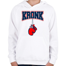 PRINTFASHION Kronk - Gyerek kapucnis pulóver - Fehér gyerek pulóver, kardigán