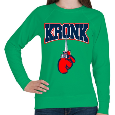 PRINTFASHION Kronk - Női pulóver - Zöld