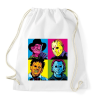 PRINTFASHION Krueger és a haverok - Sportzsák, Tornazsák - Fehér