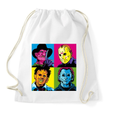 PRINTFASHION Krueger és a haverok - Sportzsák, Tornazsák - Fehér tornazsák