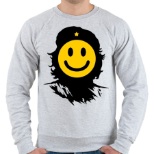 PRINTFASHION Kuba smile - Férfi pulóver - Sport szürke férfi pulóver, kardigán
