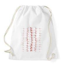 PRINTFASHION Kukoricás póló - Sportzsák, Tornazsák - Fehér tornazsák