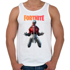 PRINTFASHION Kuro homura Fortnite - Férfi atléta - Fehér