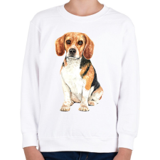 PRINTFASHION Kutya - Gyerek pulóver - Fehér gyerek pulóver, kardigán