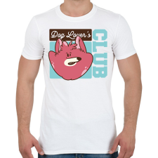 PRINTFASHION Kutya kedvelők klubja - Férfi póló - Fehér férfi póló