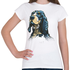 PRINTFASHION Kutya - Női póló - Fehér női póló