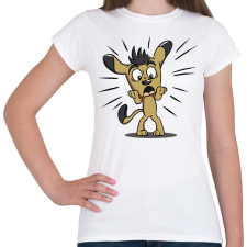 PRINTFASHION Kutya  - Női póló - Fehér női póló