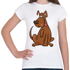 PRINTFASHION kutya - Női póló - Fehér