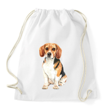 PRINTFASHION Kutya  - Sportzsák, Tornazsák - Fehér tornazsák