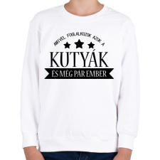 PRINTFASHION Kutyákkal foglalkozok - Gyerek pulóver - Fehér gyerek pulóver, kardigán