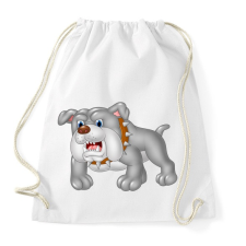 PRINTFASHION Kutyás póló - Sportzsák, Tornazsák - Fehér tornazsák