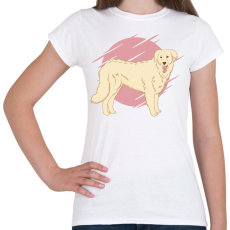 PRINTFASHION Kuvasz - Női póló - Fehér