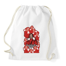 PRINTFASHION La Casa de papel art - Sportzsák, Tornazsák - Fehér tornazsák