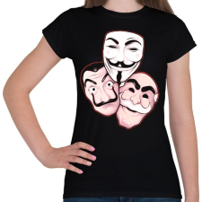 PRINTFASHION La casa de papel és barátai - Női póló - Fekete női póló
