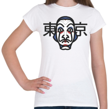 PRINTFASHION La casa de papel Japan style - Női póló - Fehér női póló