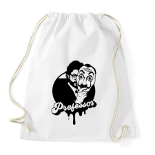 PRINTFASHION La Casa de papel - professor - art - Sportzsák, Tornazsák - Fehér tornazsák