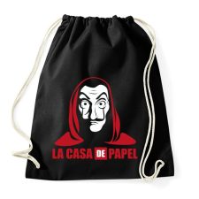 PRINTFASHION La casa de papel RL - Sportzsák, Tornazsák - Fekete tornazsák