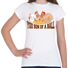 PRINTFASHION Labdajátékos - Női póló - Fehér