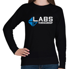 PRINTFASHION Labs - TerraGroup  - Női pulóver - Fekete