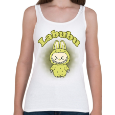 PRINTFASHION labubu - Női atléta - Fehér női trikó