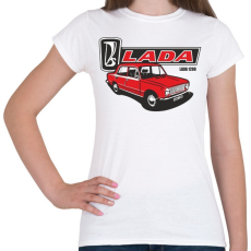 PRINTFASHION lada 1200 - Női póló - Fehér