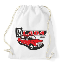 PRINTFASHION lada 1200 - Sportzsák, Tornazsák - Fehér tornazsák