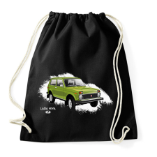 PRINTFASHION LADA NIVA - Sportzsák, Tornazsák - Fekete tornazsák