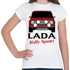 PRINTFASHION Lada rally - Női póló - Fehér női póló