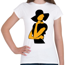 PRINTFASHION Lady - Női póló - Fehér