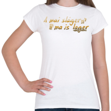 PRINTFASHION Lager (version 2) - Női póló - Fehér