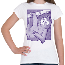 PRINTFASHION Lajhár - Női póló - Fehér női póló