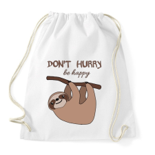 PRINTFASHION Lajhár  - Sportzsák, Tornazsák - Fehér tornazsák