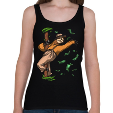 PRINTFASHION Lajhár táncos - Női atléta - Fekete