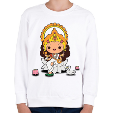 PRINTFASHION lakshmi04 - Gyerek pulóver - Fehér