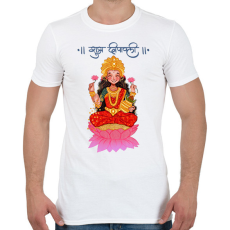 PRINTFASHION lakshmi05 - Férfi póló - Fehér