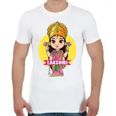 PRINTFASHION lakshmi06 - Férfi póló - Fehér