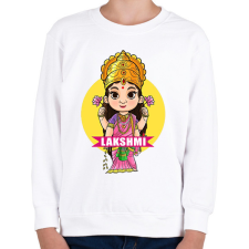 PRINTFASHION lakshmi06 - Gyerek pulóver - Fehér gyerek pulóver, kardigán