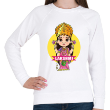 PRINTFASHION lakshmi06 - Női pulóver - Fehér női pulóver, kardigán