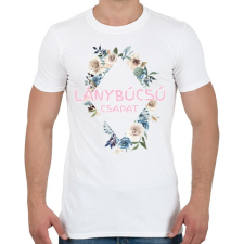 PRINTFASHION Lánybúcsú csapat - Férfi póló - Fehér férfi póló