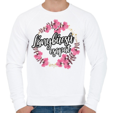 PRINTFASHION Lánybúcsú csapat - Férfi pulóver - Fehér férfi pulóver, kardigán